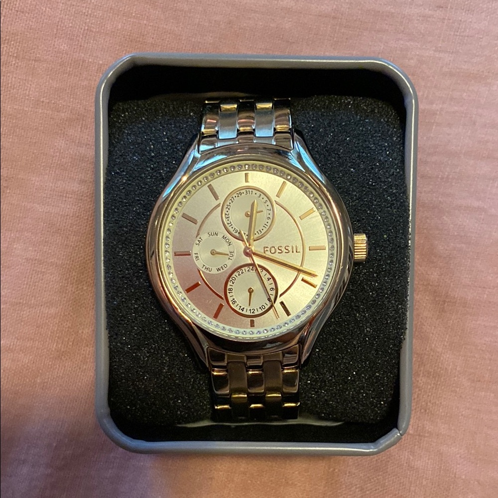 Fossil Gold Watch